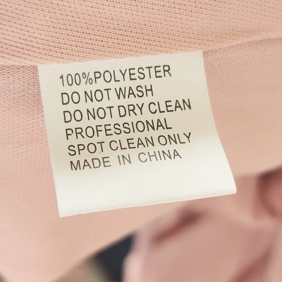 Ieena for Mac Duggal Blush Pink 55358 Dramatic Flowy Sleeve V-Neck Formal Dress - Picture 6 of 6